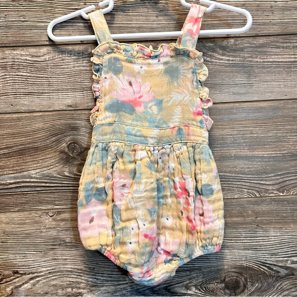 Angel Dear cotton muslin sunsuit